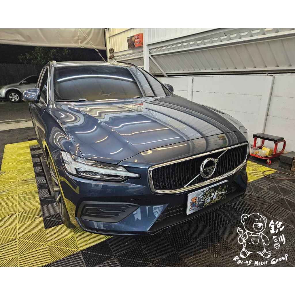 銳訓汽車配件精品-雲嘉店 Volvo V60 安裝 氣霸網(黑)/汽車防護鋁網/防石網/鋁網/保險桿鋁網/散熱網/防蟲網