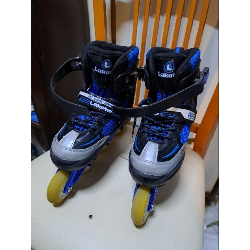 (二手7成新)Lakoko直排輪鞋附袋EUR36-39