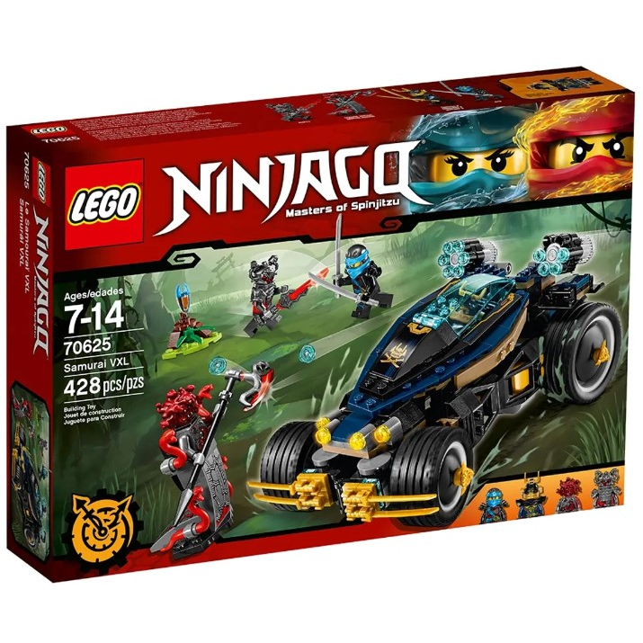 ［想樂］全新 樂高 LEGO 70625 忍者 Ninjago Samurai VXL (盒損)
