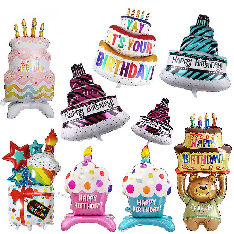 🎈【 造型氣球 蛋糕氣球 】艾妮EasyParty B006 生日派對 兒童 慶生 驚喜 抓周 佈置 周歲 壽星 裝飾