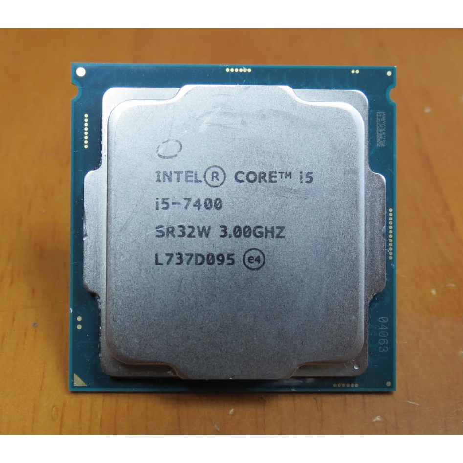Intel 英特爾 i5-7400 (6M Cache,up to 3.5GHz) 1151腳位桌上型4C4T四核心