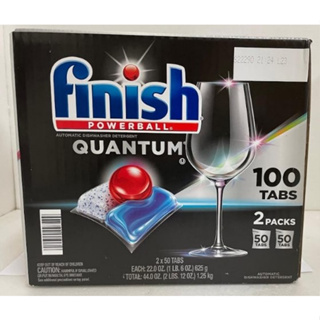 【美國商城USA mall】Finish Powerball Quantum 洗碗錠 100顆/ 50顆