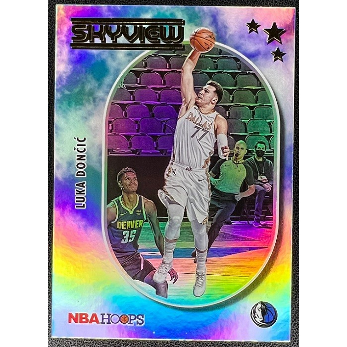 NBA 球員卡 Luka Doncic 2021-22 Hoops Skyview Holo 亮面