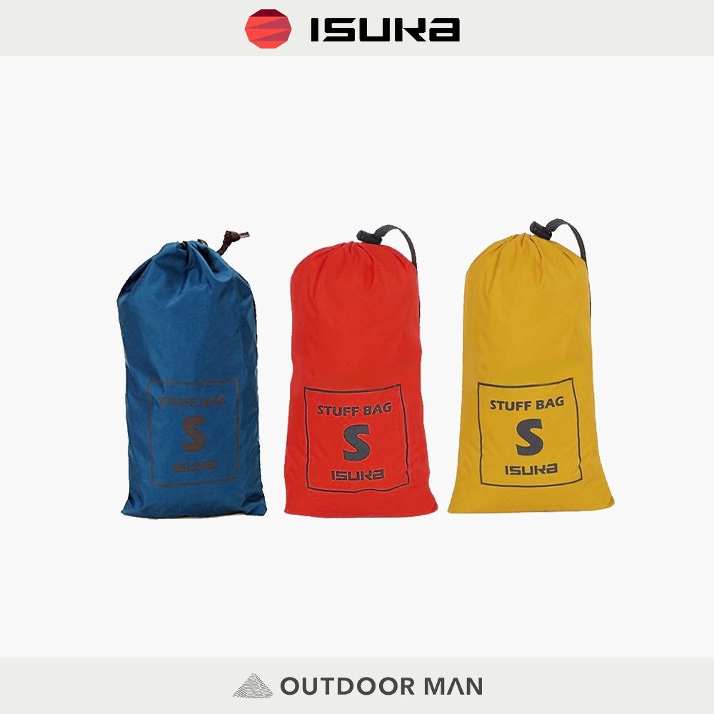 [ISUKA] 束口袋 XS/S/M/L (藍/黃/紅) 顏色內選 (SK355)