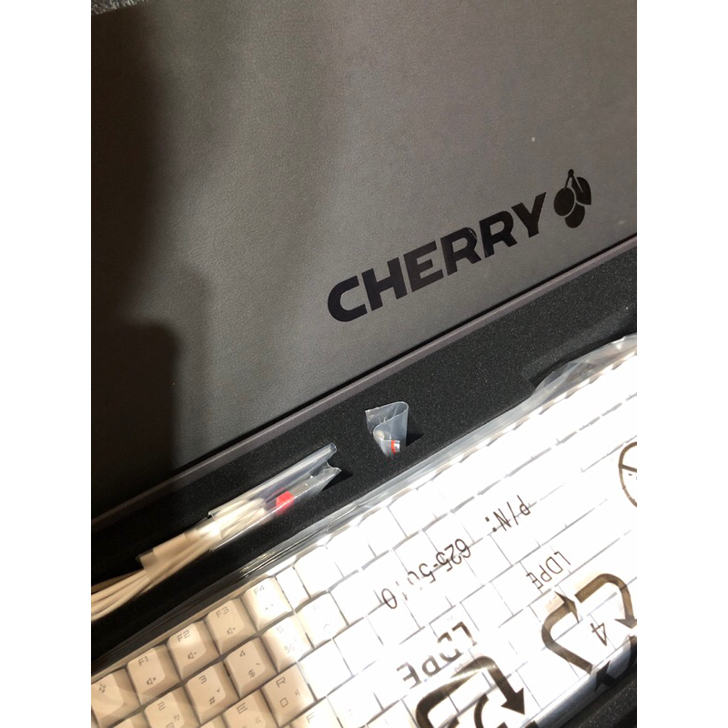 福利品-無線三模 Cherry 3.0S RGB 白色-茶軸