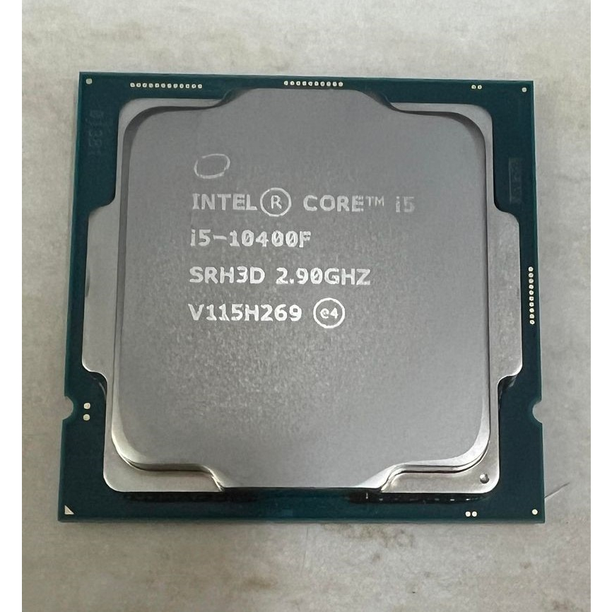 【Intel英特爾】i5-10400F 中央處理器 附原廠風扇 (無內顯) 二手良品 保固內 功能正常 $3000