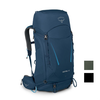 Osprey Kestrel 48L 輕量登山揹包 自助旅行包 S/M 3色可選 Kestrel48 綠野山房