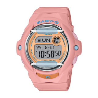 【casio】baby-g 海洋珊瑚粉數位電子女錶 兒童錶 bg-169pb-4 台灣卡西歐公司貨保固一年