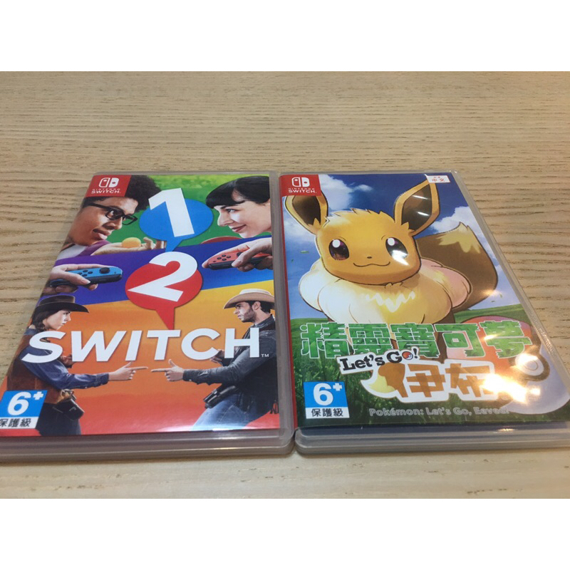 任天堂Switch 遊戲片-寶可夢伊布與12switch