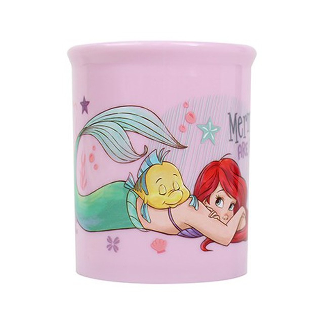 小美人魚 塑膠水杯 300ml  迪士尼公主 Ariel 食品級PP水杯