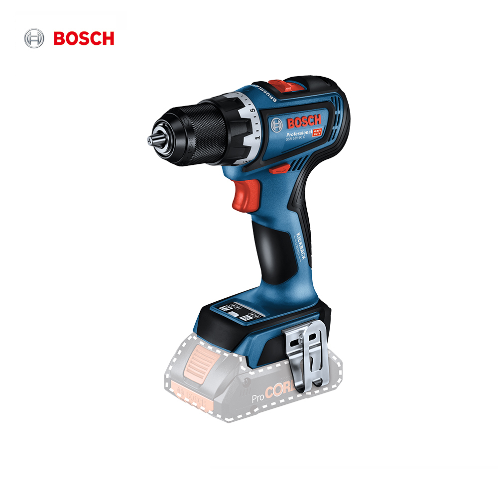 BOSCH 博世 18V 鋰電免碳刷電鑽/起子機 GSR 18V-90 C (空機)｜ASTool 亞仕托