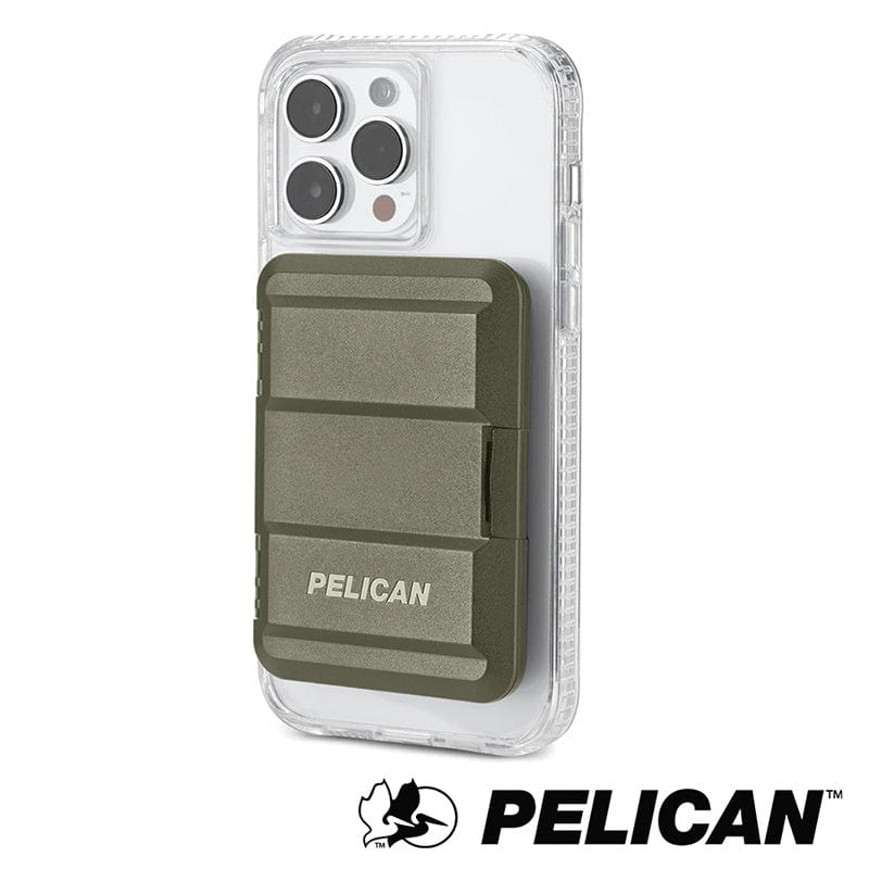 Pelican 派力肯 MagSafe 專用硬式磁吸卡片收納盒 磁吸卡夾 錢包 放置3張卡片