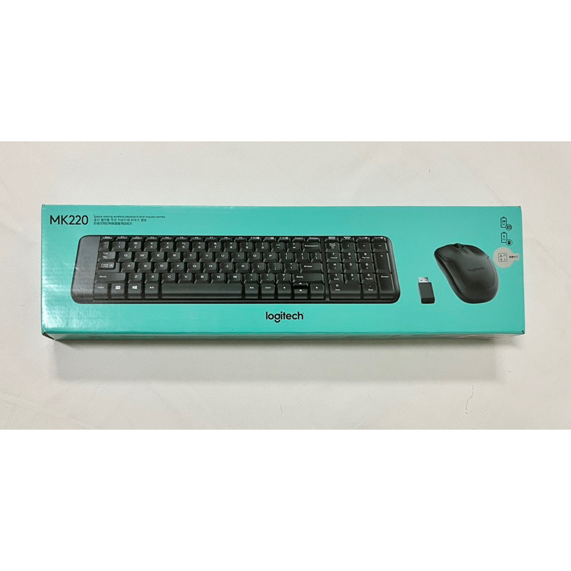 全新【Logitech】 MK220無線滑鼠鍵盤組