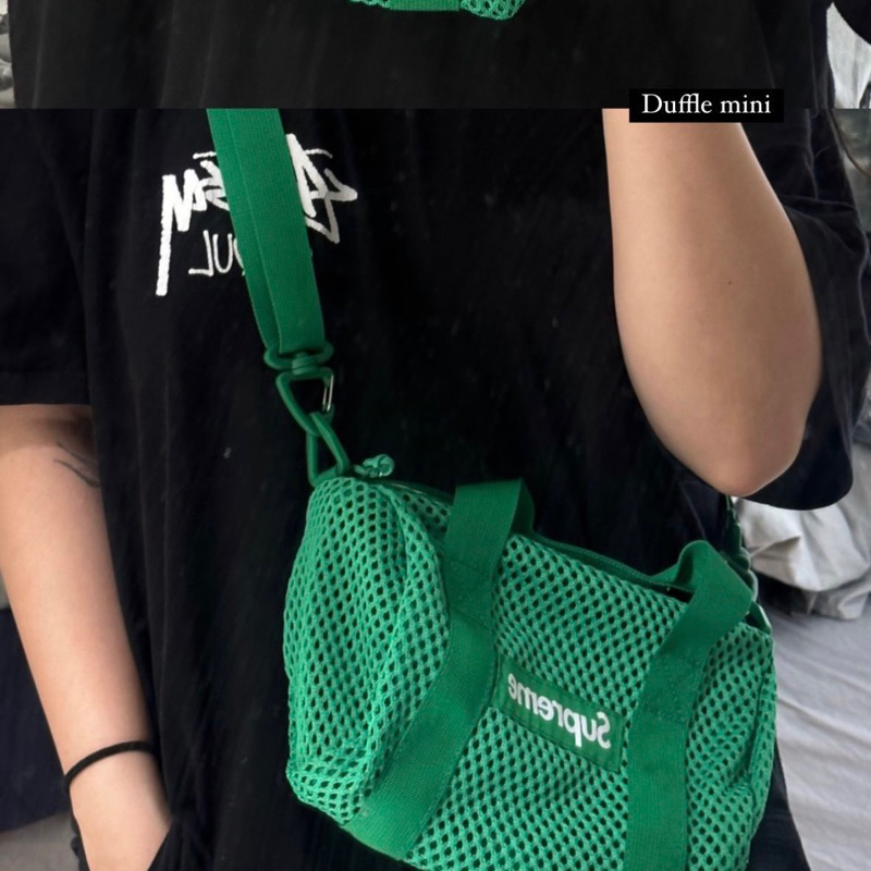 Supreme Mesh Mini Duffle Bag Green 緑 クーポン廉価 - tanjinkod.rs