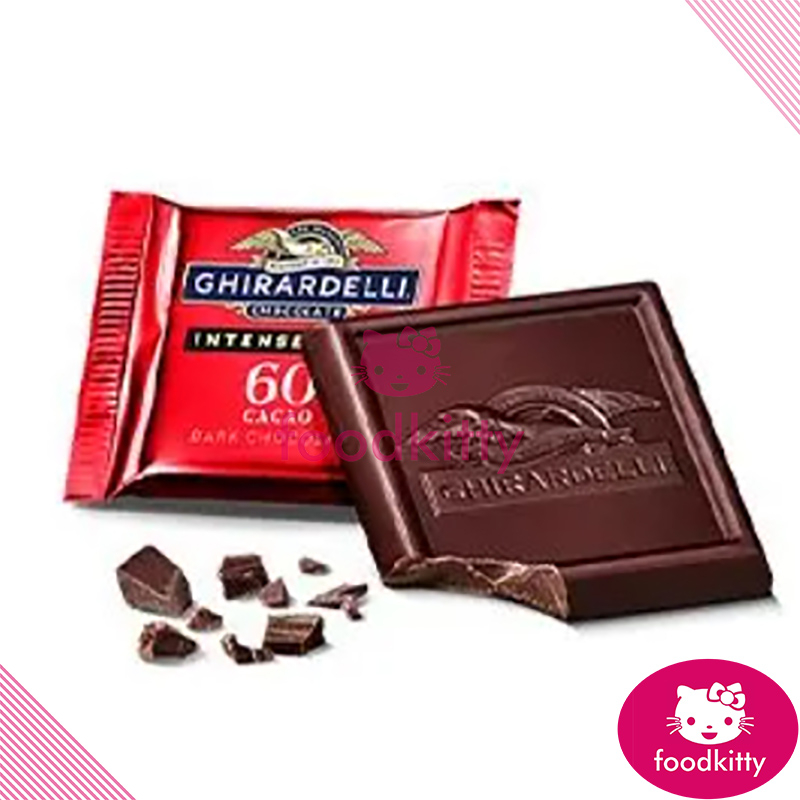 【foodkitty】 台灣出貨 Ghirardelli 黑巧克力 綜合巧克力 黑巧克力 好事多巧克力 獨立包裝巧克力