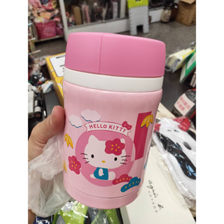 再降價....*全新粉色保溫罐KITTY料理燜燒罐450ml 保溫罐 便當盒