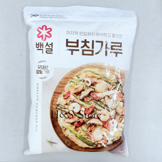 （新包裝）韓國CJ韓式煎餅粉1kg 韓國原裝進口 韓國煎餅粉 海鮮煎餅 H&S樂購