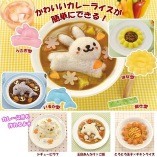 日本飯模具 Arnest動物 小熊 小貓 麵包超人 飯糰 模具