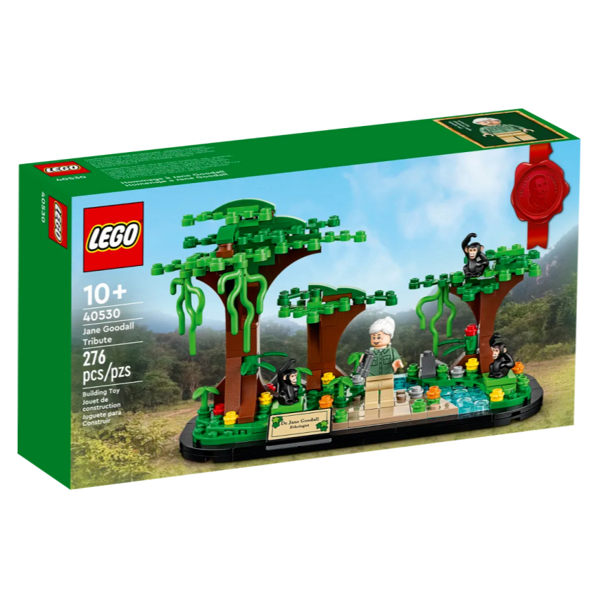 BRICK PAPA / LEGO 40530 Jane Goodall Tribute