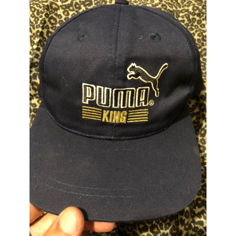 二手 早期 古著 Puma King youth 青年 老帽 棒球帽 vintage cap 57cm以下