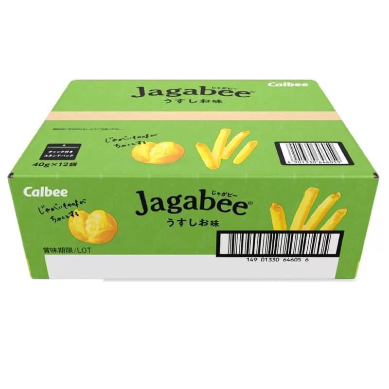 現貨 日本🇯🇵Costco Jagabee 薄鹽薯條 40g*12