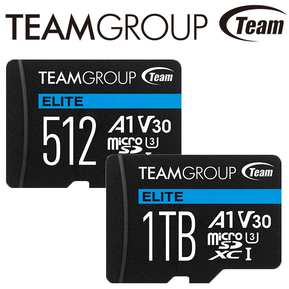 Team 十銓 1TB 512GB microSDXC TF U3 A1 V30 記憶卡 1T 512G