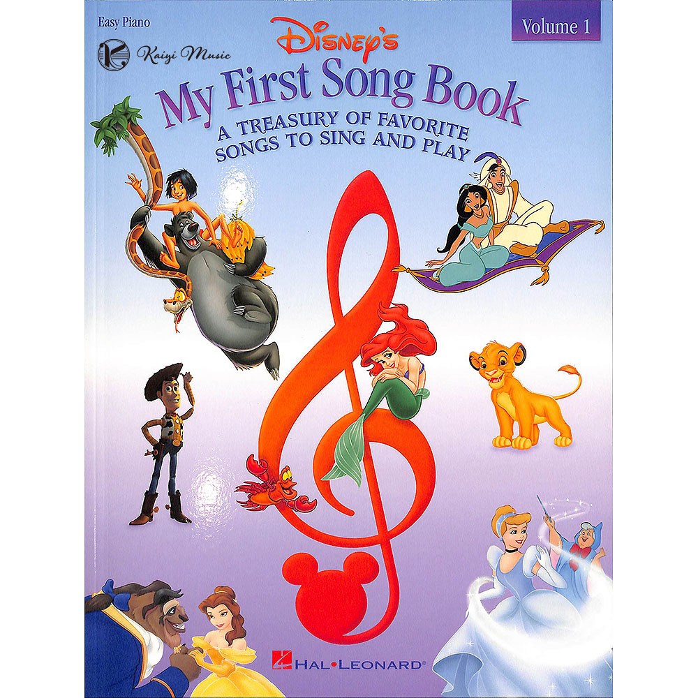 【凱翊︱HL】我的迪士尼歌曲1簡易鋼琴譜DISNEY'S My First Song Book Vol.1