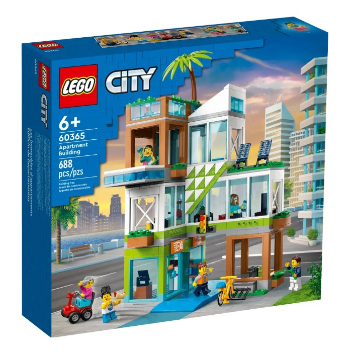 2023年樂高新品 樂高 CITY系列 LEGO 60365 公寓大樓