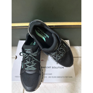 Skechers 慢跑鞋 Arch Fit Discover 黑+薄荷綠女鞋