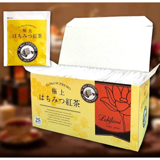 [日本進口]日本製-Lakshimi極上蜂蜜紅茶-神戶限定-使用頂級西班牙蜂蜜 25袋入 $445 *單包128