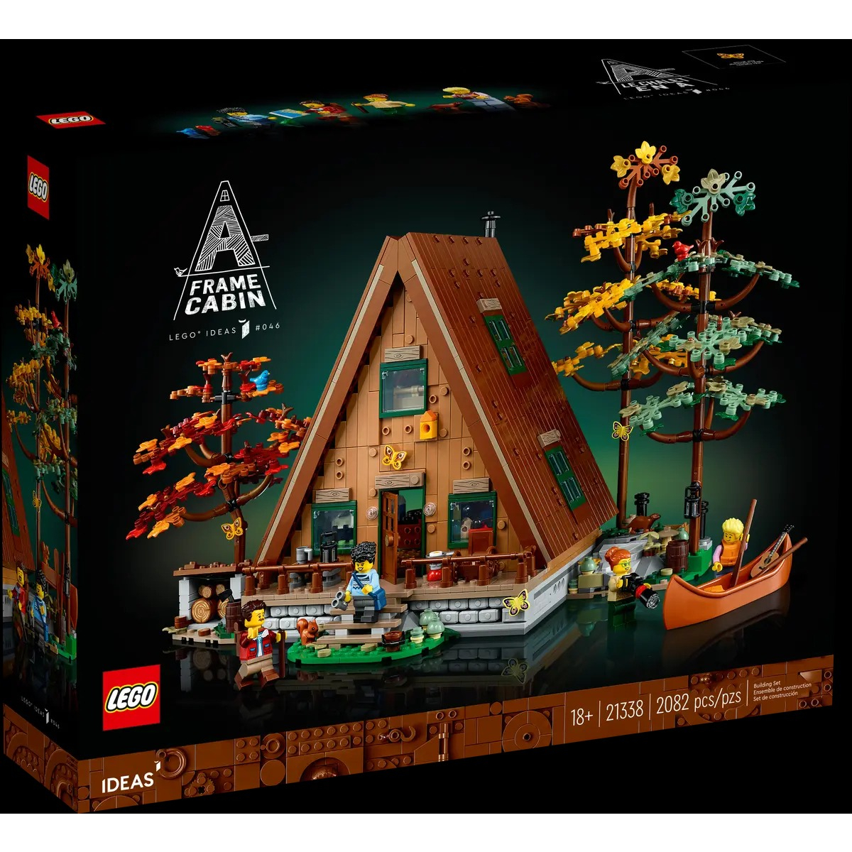 【好美玩具店】LEGO IDEAS系列 21338 A字型小屋