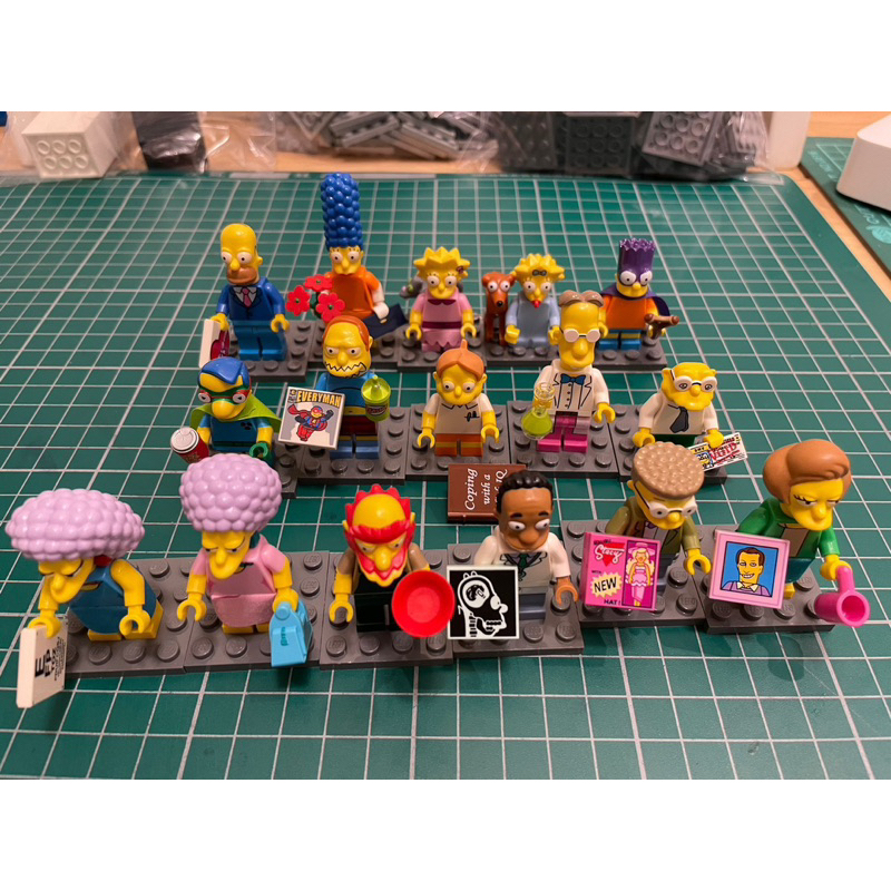 LEGO 71009 辛普森家庭 Simpson 2-Minifigures 全16款