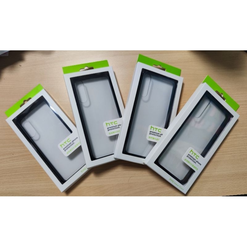 【現貨】HTC Desire 22 Pro 透視雙料防震邊框殼 原廠保護殼 原廠手機殼