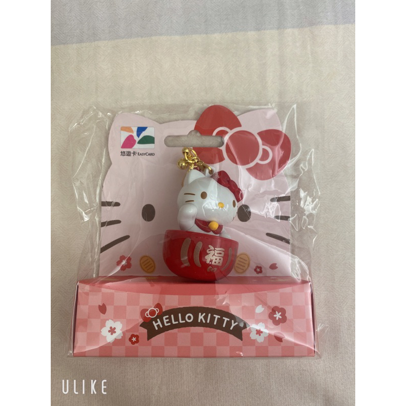 現貨 全新 Hello Kitty招財達摩3D造型悠遊卡