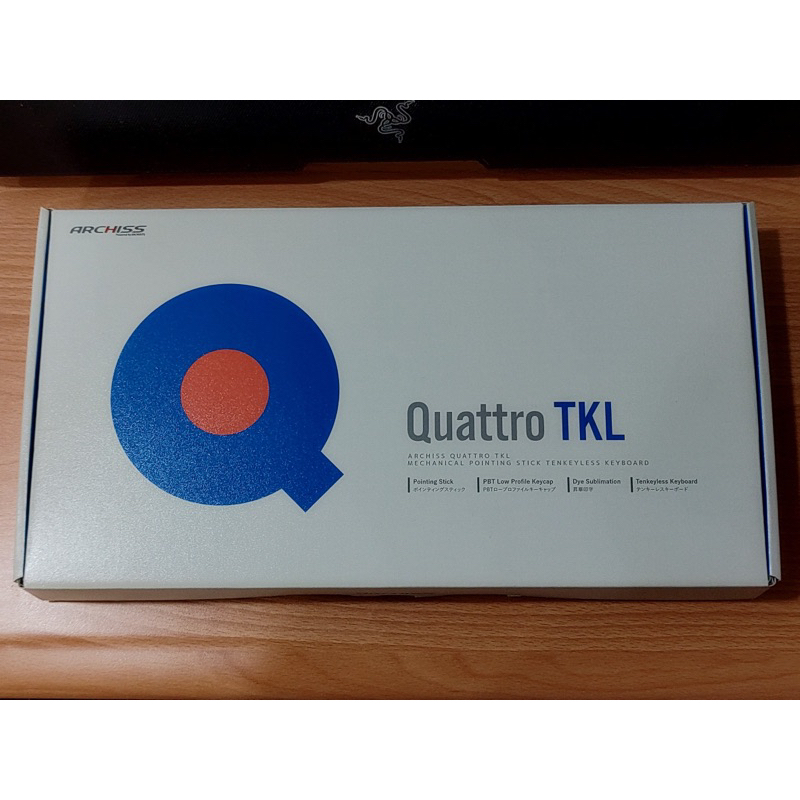 ARCHISS Quattro TKL 小紅點青軸鍵盤（日版Leopold FC750RSP）+FILCO數字青軸鍵盤