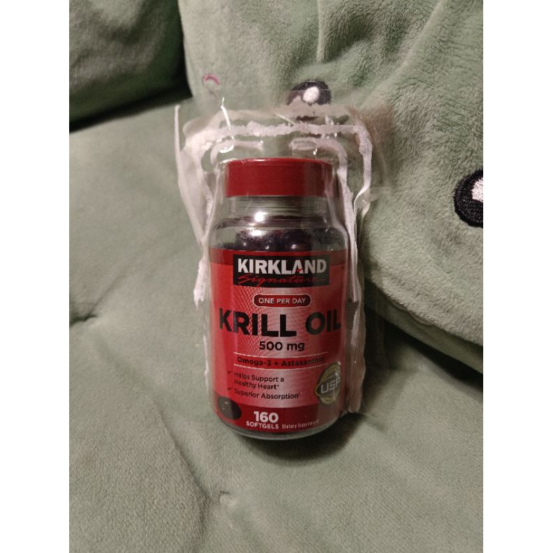 全新未拆封 美國Costco 好市多 kirkland 柯克蘭 krill oil 磷蝦油 直購價789元