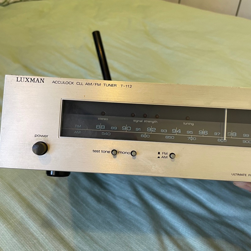 LUXMAN ACCULOCK CLL AM/FM TUNER T-112 調諧器 廣播器 接收器 調音器 收音機