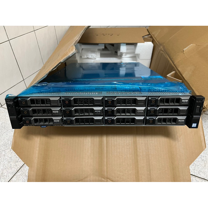 DELL R730XD 200TB 高容量伺服器E5-2680V4 *2及雙電源750W