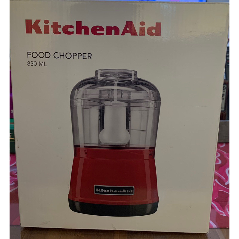 KitchenAid 食物調理機（紅）-免運