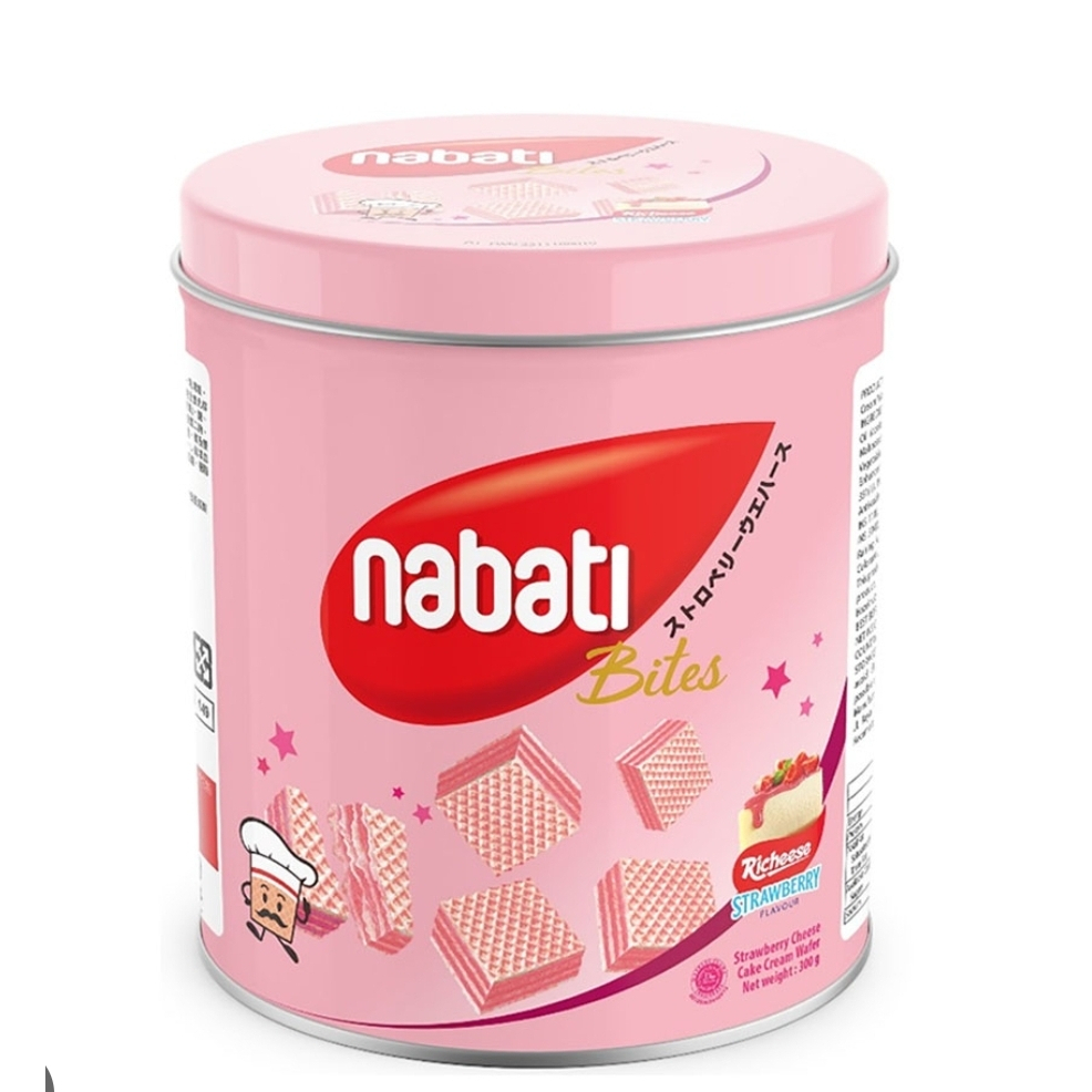 RICHEESE NABATI STRAWBERRY 麗芝士草莓威化餅