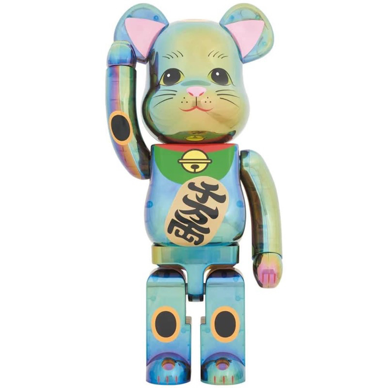 BE@RBRICK 電鍍招財貓1000%