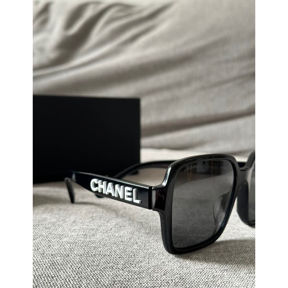 【現貨】麗睛眼鏡 Chanel【可刷卡分期】香奈兒 CH5408 白色字母 太陽眼鏡 香奈兒熱賣款 歐陽娜娜同款眼鏡