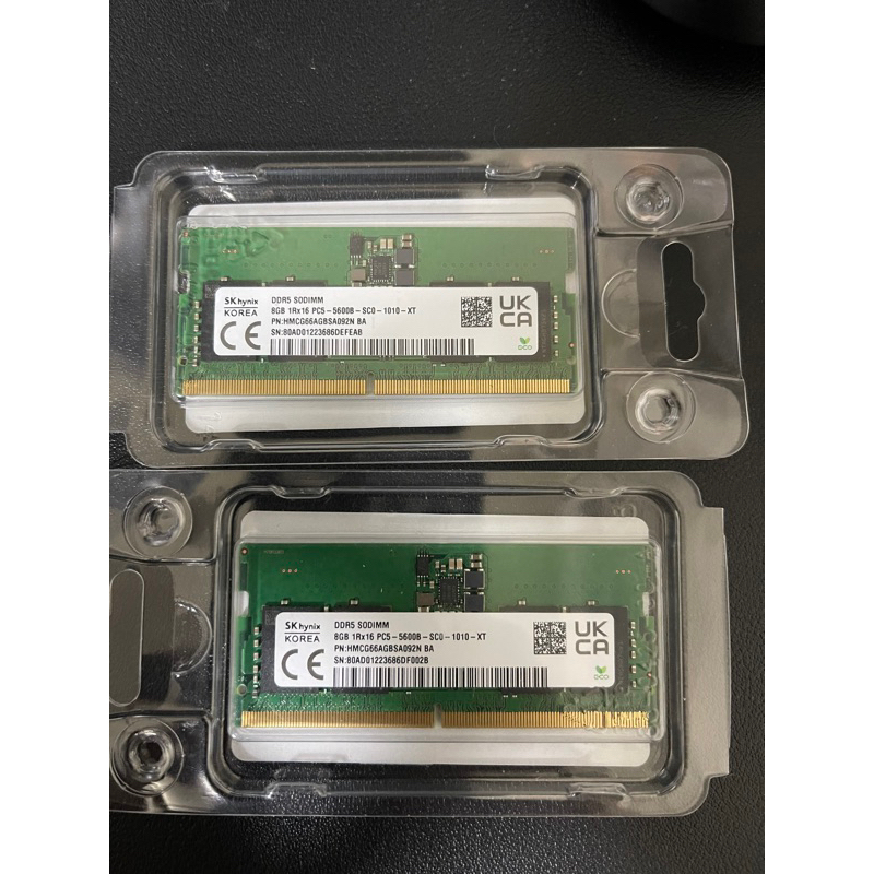 海力士 DDR5 5600 8G x2 共16g