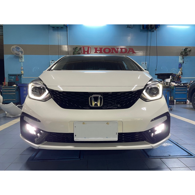 22 Honda FIT4代 空力套件 海外版套件 前保桿 後保桿 含霧燈線組開關 昂