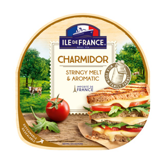 【ILE DE FRANCE 法蘭希】查米多天然切片乾酪 150g Charmidor Slices 切片乳酪 牽絲起司