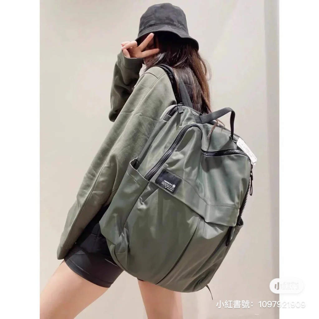 露露 lululemon Everyday 防潑水尼龍多功能大容量出國必備 後背包 電腦包 多色 40/30/15