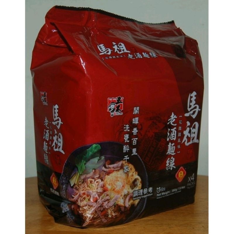 五木 馬祖老酒麵線 花雕雞風味 (95g x 4包/袋)