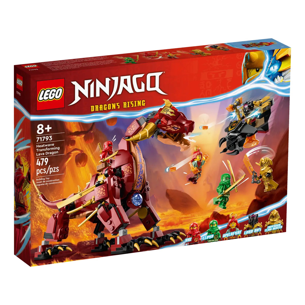 [高雄 飛米樂高積木] LEGO 71793 Ninjago-變形熔岩龍 生日禮物  正版樂高 送禮