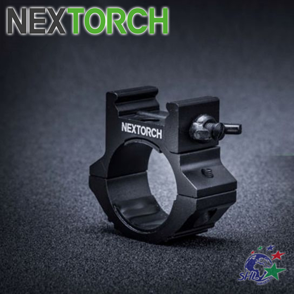 Nextorch 戰術導軌電筒夾 / 戰術頭盔夾 / 適用直徑22-26.5mm / RM25S