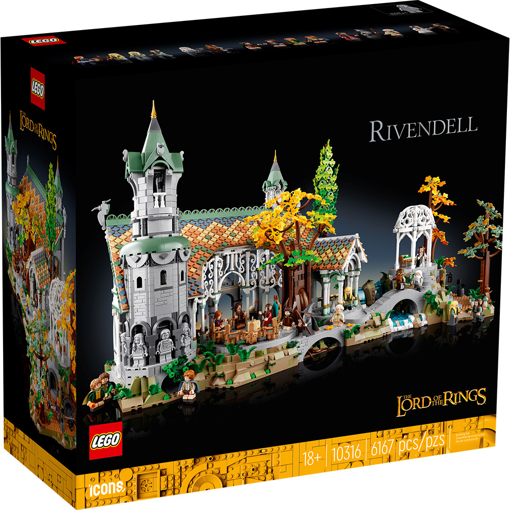 LEGO樂高 LT10316  Icons系列 THE LORD OF THE RINGS: RIVENDELL™